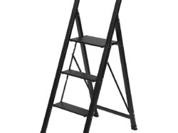 АРЬЯ, стремянка алюминиевая, 3 ступени, черный