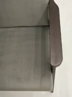 РЕТРО, кресло, венге, велюр, темно-серый, Ultra Grey