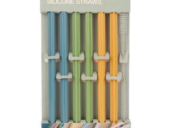 ЛАКОМО, набор трубочек с щеткой для очистки, 21см, 6 шт