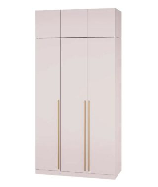НИКОЛЬ 23-2, антресоль 3-створчатый, 120х55х60 см, кашемир, М2