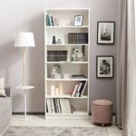 БУККЕР, стеллаж, 80х201х31,7 см, белый