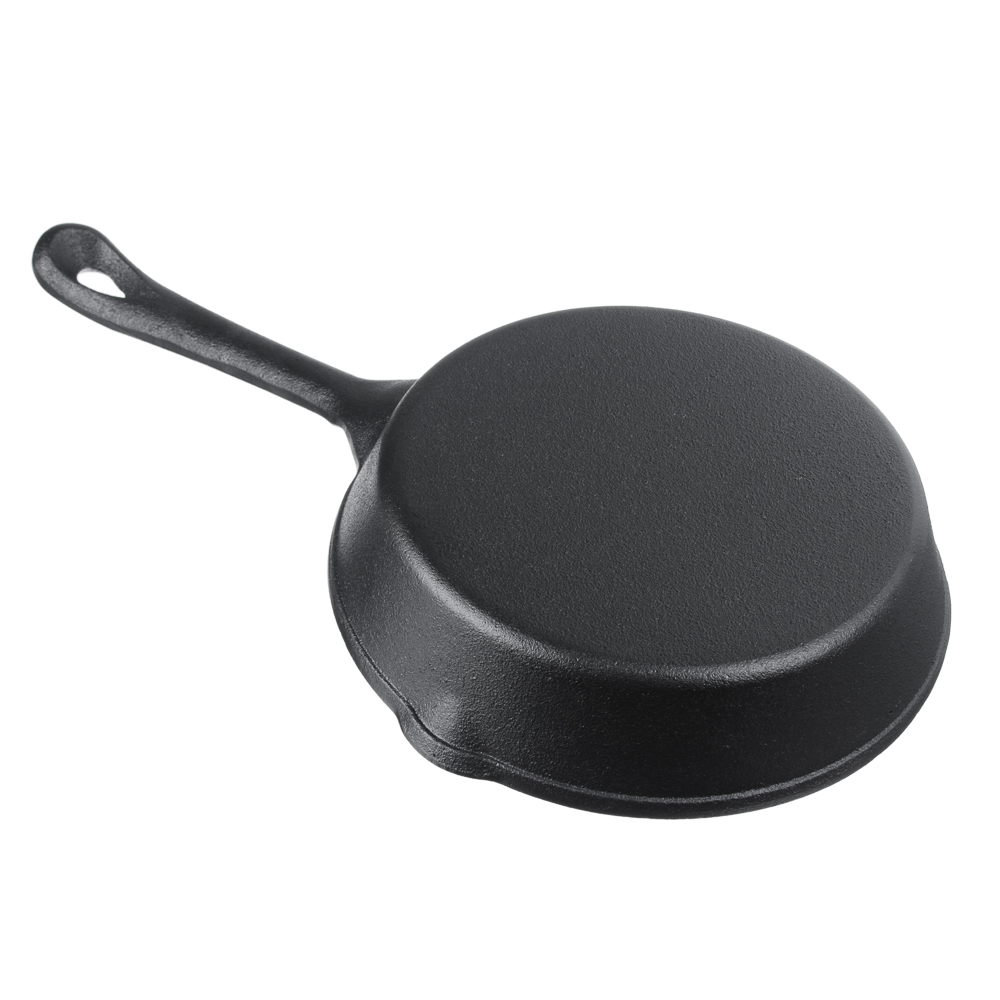 ШЕФ, сковорода чугунная, 2 слива, 15,5 см ШЕФ, сковорода чугунная, 2 слива, 15,5 см