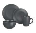 МИЛЛИМИ, набор столовой посуды, 16 пр, керамика, графит
