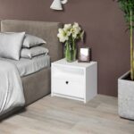 НАЙС, тумба прикроватная, 1 ящик, белый