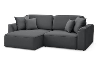 СИЭТЛ 251, диван-кровать угловой, графит, М5