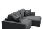 СИЭТЛ 251, диван-кровать угловой, графит, М5