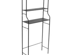 СТАНДАРТ, стеллаж над стиральной машиной, 69х26х156 см, черный