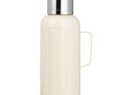 КРУИЗ, термос с термометром, 1.5 л, молочный