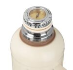 КРУИЗ, термос с термометром, 1.5 л, молочный