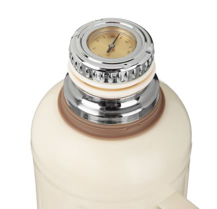 КРУИЗ, термос с термометром, 1.5 л, молочный КРУИЗ, термос с термометром, 1.5 л, молочный