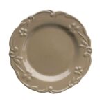 РОЙАЛ, тарелка фарфоровая, 21 см, коричневый