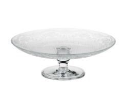 ЛЕЙСИ, блюдо для торта на ножке, 25 см