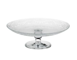 ЛЕЙСИ, блюдо для торта на ножке, 25 см