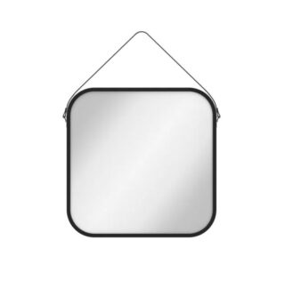 ЛОФТ, зеркало настенное, квадрат, 50х50 см, черный