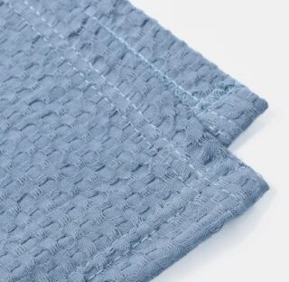 ВАФФЛ, плед покрывало/вафельное, 220х240 см, синий
