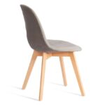 СИНДИ СОФТ, мягкий стул, массив бука/велюр, светло-серый