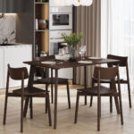 ПЕГАС Classic+, стол раздвижной, 120/160/200х75 см, орех