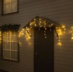 ВИНТЕР, гирлянда-бахрома уличная, 25 м, от -30 до +35 °С, теплый белый