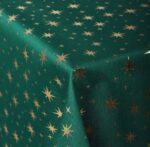 ВИНТЕР Щелкунчик, скатерть текстильная с фольгированным принтом, 140х180 см, красный/зеленый