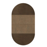 ОРИОН Classic+, стол раздвижной из массива березы, 100/140/180х76, орех