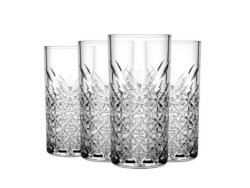 ТАЙМЛЕСС, набор стаканов высоких, 4 шт, 450 мл