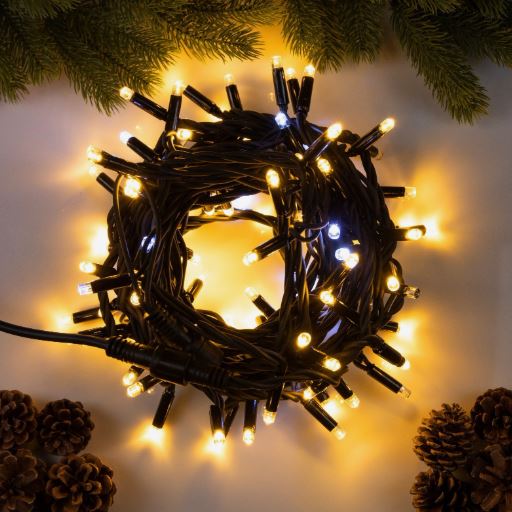 ВИНТЕР Нить, уличная гирлянда, 10 м, до -40с, 100 LED, 220В, тёплый белый ВИНТЕР Нить, уличная гирлянда, 10 м, до -40с, 100 LED, 220В, тёплый белый