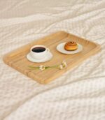 БАМБУК, блюдо/поднос, 28х18,5х2 см, натуральный