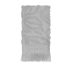 ШАНТАЛЬ, набор полотенец, 3 шт: 30х50 см, 50х90 см, 70х130 см, серый,