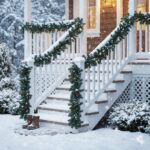 ВИНТЕР, гирлянда хвойная еловая с шишками, 270 см, 200 веток