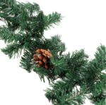 ВИНТЕР, гирлянда хвойная еловая с шишками, 270 см, 200 веток