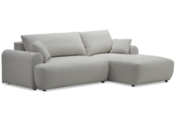 КЬЯНТИ, угловой диван-кровать, правый угол, светло-серый, Барни 10