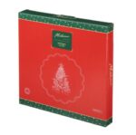 ВИНТЕР Щелкунчик, блюдо керамическое, 25 см, белый/красный