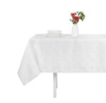ВИНТЕР Щелкунчик, скатерть текстильная, 140х180 см, белый