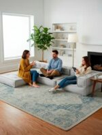 МИРАКЛ, мягкий модуль, прямой, 82х81х42 см, велюр/букле, серый