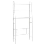 СТАНДАРТ, стеллаж над стиральной машиной, 69х26х156 см, белый