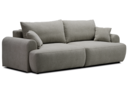 КЬЯНТИ, диван-кровать, прямой, серо-коричневый, шенилл Evanty 05