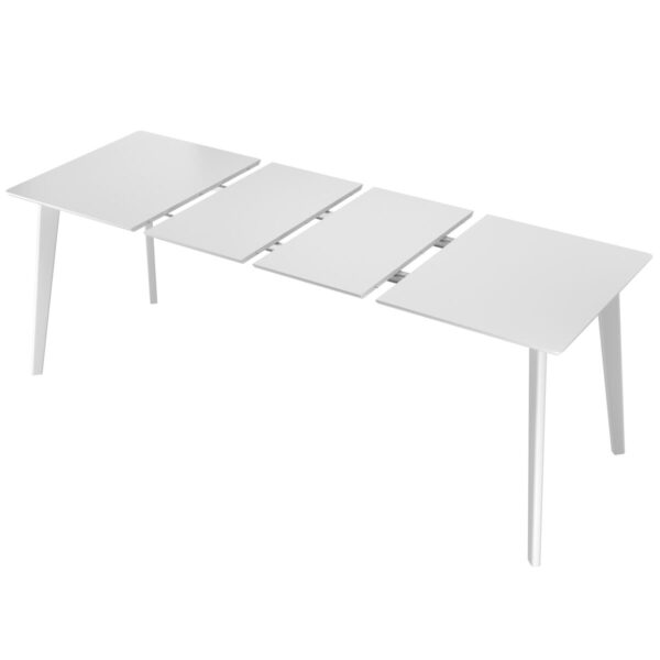 ПЕГАС Classic+, стол раздвижной, 120/160/200х75 см, белый