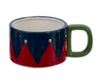 ВИНТЕР Щелкунчик, набор кружек из керамики, 3 шт, 300 мл, разноцветный