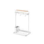 ЛЕМАКС, многофункциональная сушилка с ручкой и крючками, белый