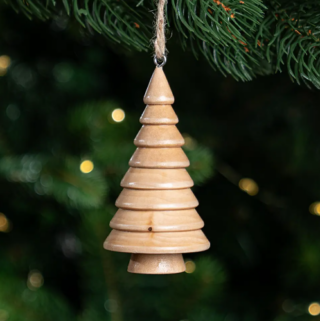 ВИНТЕР, украшение елочное, елка, 10 см, бежевый