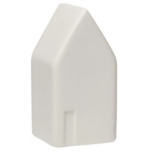 ВИНТЕР, декоративная фигура, домик, 12 см, керамика, белый