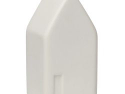 ВИНТЕР, декоративная фигура, домик, 12 см, керамика, белый