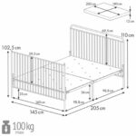 КИДС ВИНТАЖ, кровать-трансформер, 70х140 / 140х200 см, золотистый