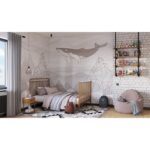 КИДС ВИНТАЖ, кровать-трансформер, 70х140 / 140х200 см, золотистый