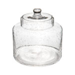 КЭНДИ, ваза-конфетница из стекла c крышкой, 22 см, стекло