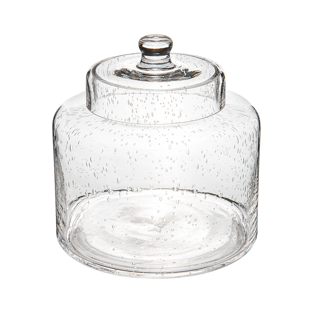 КЭНДИ, ваза-конфетница из стекла c крышкой, 22 см, стекло КЭНДИ, ваза-конфетница из стекла c крышкой, 22 см, стекло