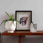 ВИНТЕР, декоративная фигура, домик, 10 см, керамика, серо-белый