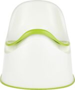 КИДС ЛОККИГ, горшок со съемной вставкой, белый/зеленый