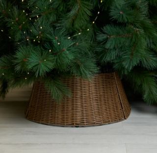 ВИНТЕР, декоративная корзина для ёлки, 60х26 см, коричневый