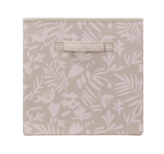 СПЕЙСИО КУБ, короб, 31х31х31см, растения, бежевый